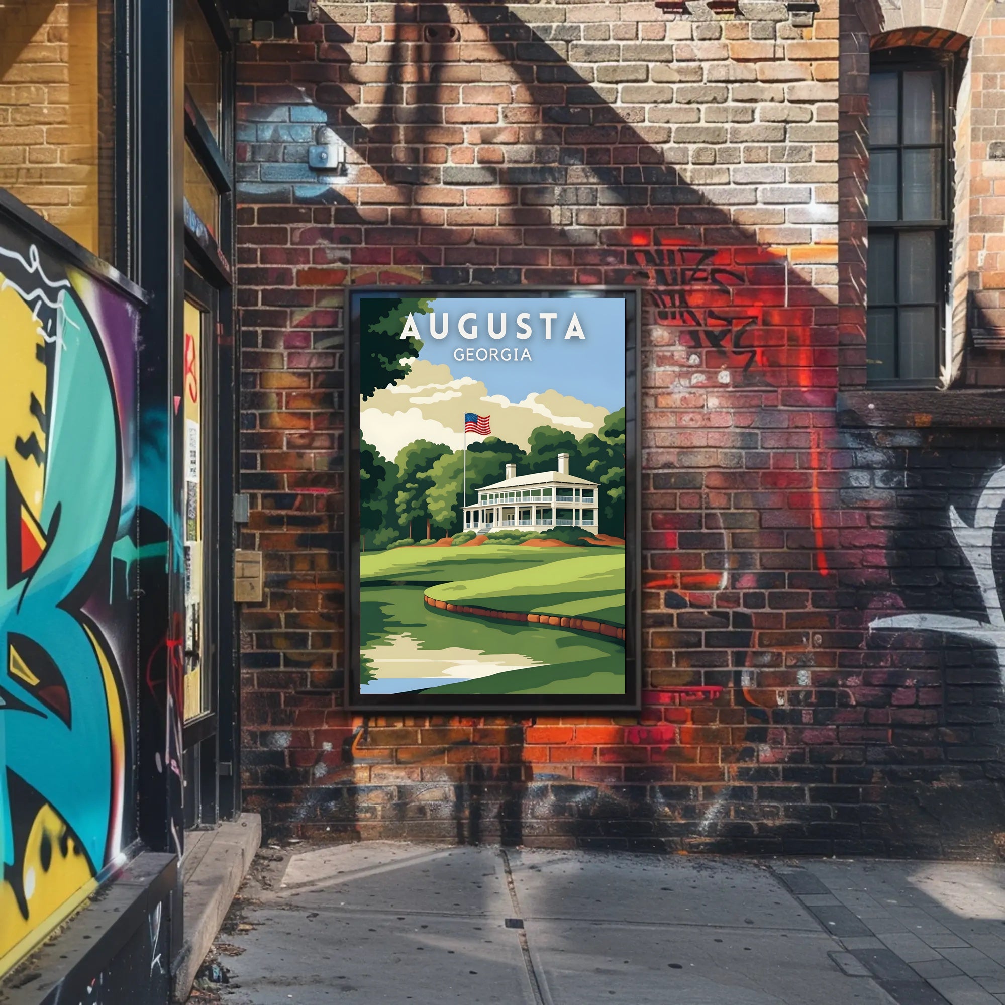 Augusta, Georgia Scenic Poster PosterGoat