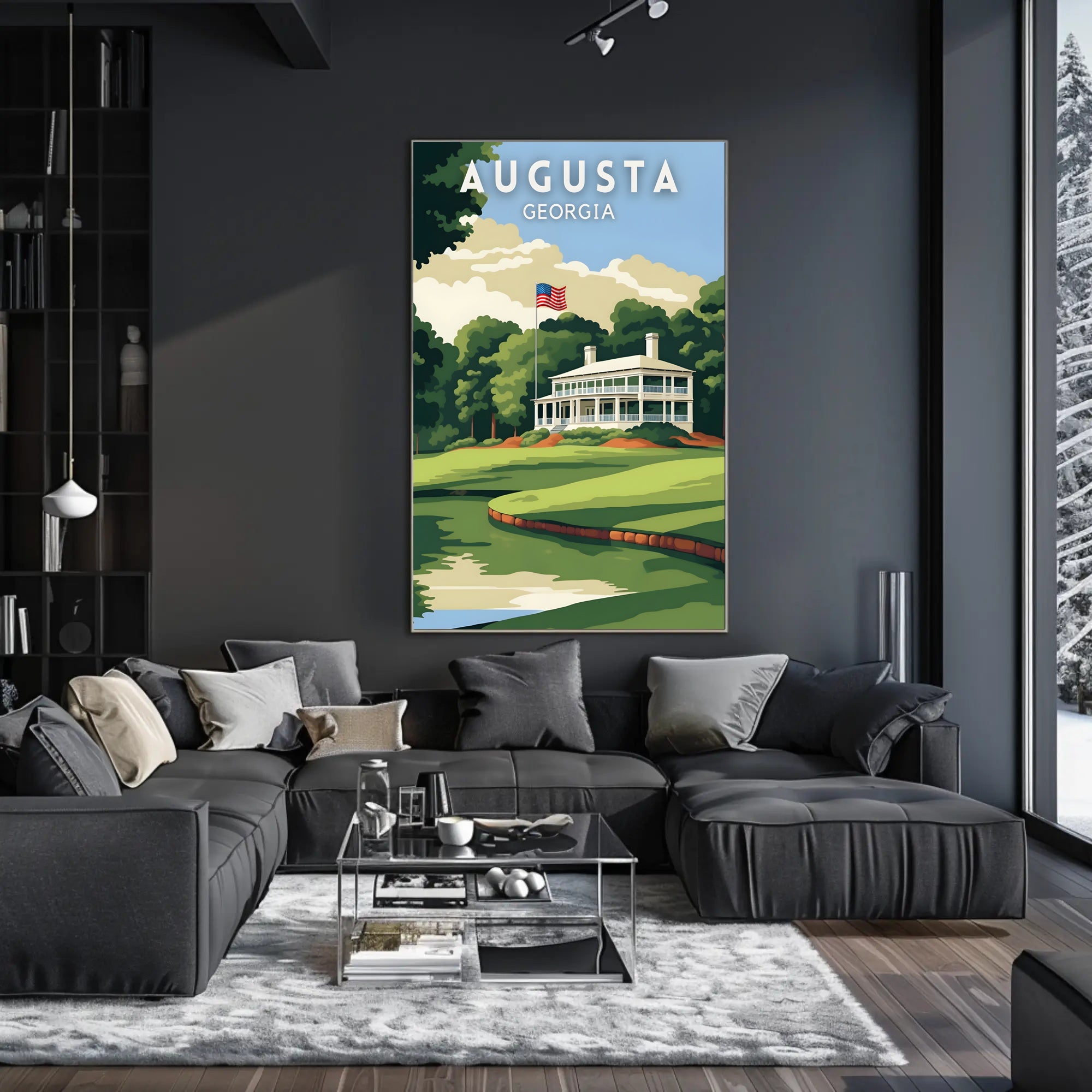 Augusta, Georgia Scenic Poster PosterGoat