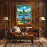Bali Serenity Travel Poster PosterGoat