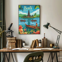 Bali Serenity Travel Poster PosterGoat