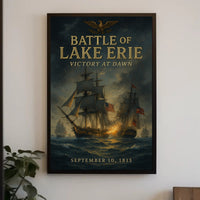 Battle of Lake Erie Poster PosterGoat