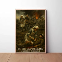 Benevolent Angels of the Front Historical Poster PosterGoat