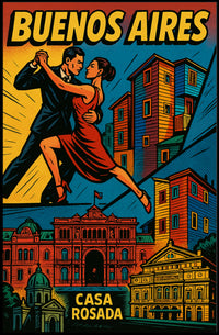 Buenos Aires A Vibrant Tango and Architectural Delight Poster PosterGoat