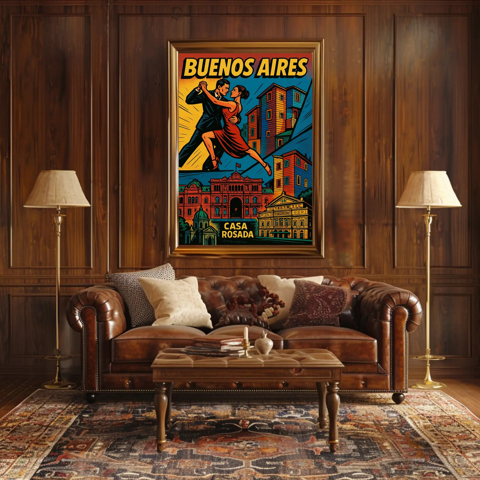 Buenos Aires A Vibrant Tango and Architectural Delight Poster PosterGoat