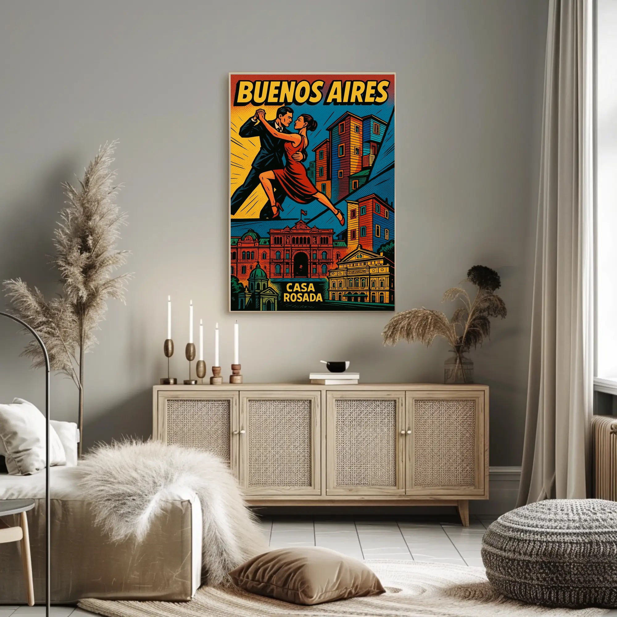 Buenos Aires A Vibrant Tango and Architectural Delight Poster PosterGoat