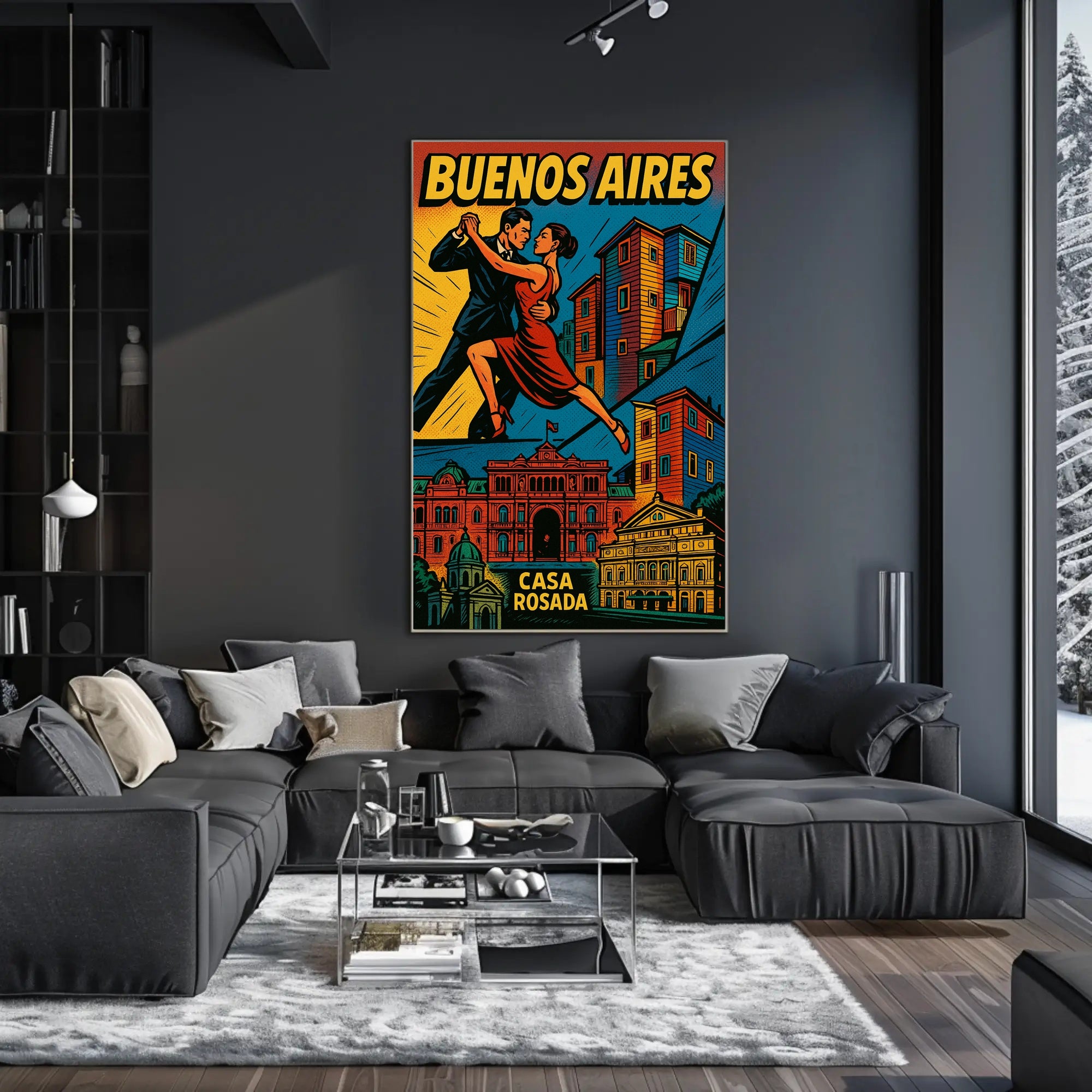 Buenos Aires A Vibrant Tango and Architectural Delight Poster PosterGoat