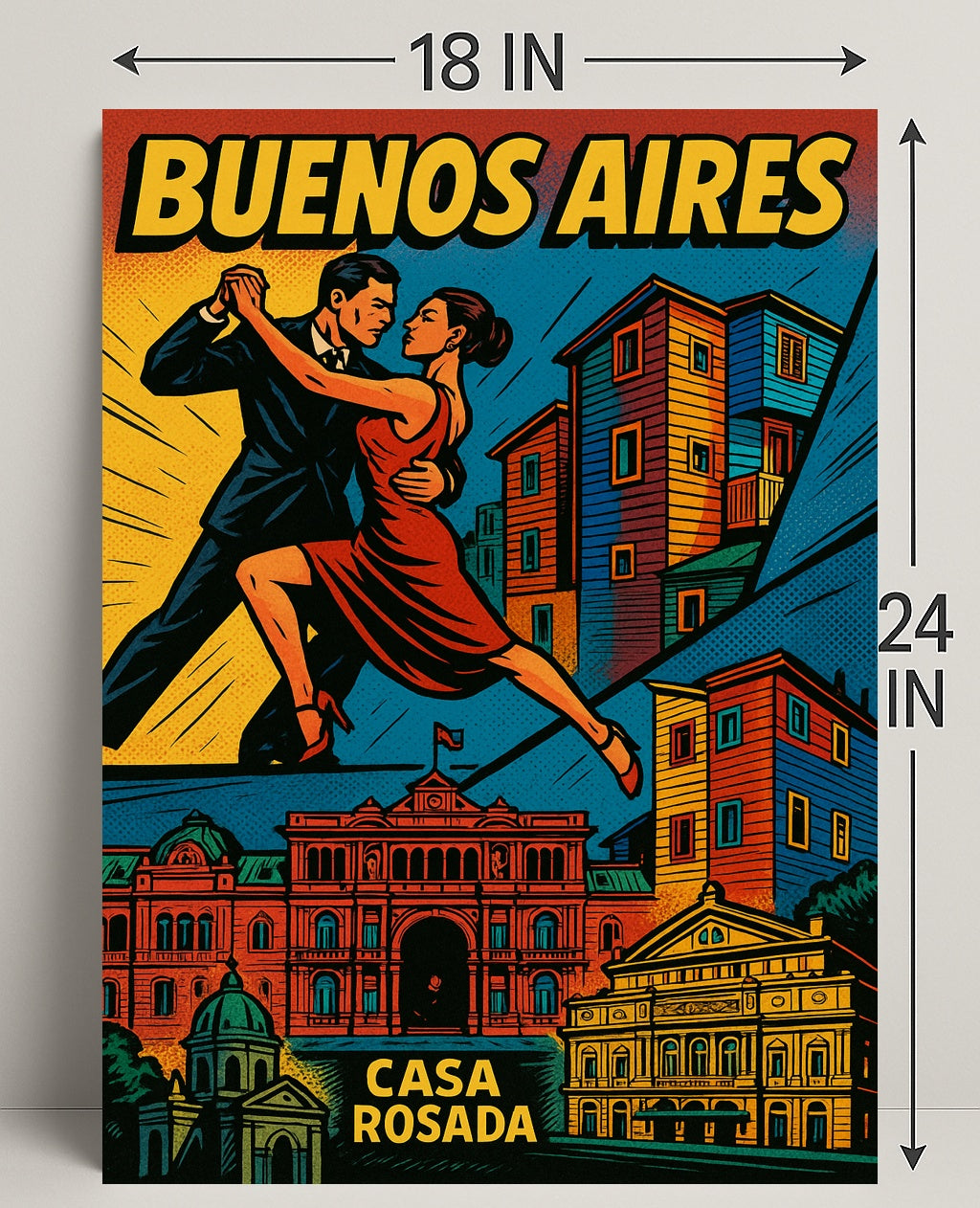 Buenos Aires A Vibrant Tango and Architectural Delight Poster PosterGoat
