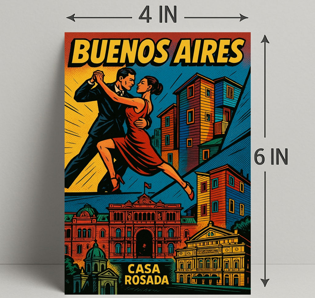 Buenos Aires A Vibrant Tango and Architectural Delight Poster PosterGoat