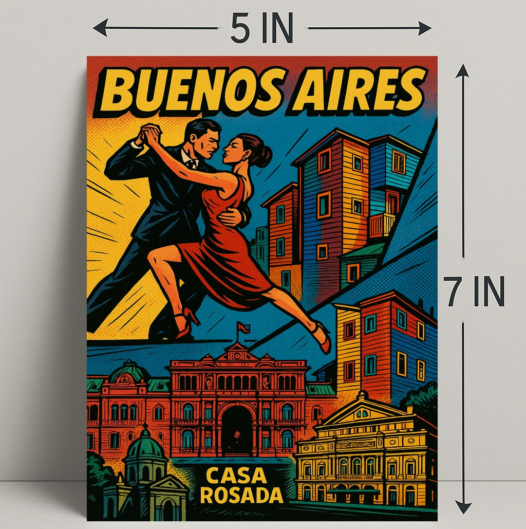 Buenos Aires A Vibrant Tango and Architectural Delight Poster PosterGoat