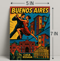 Buenos Aires A Vibrant Tango and Architectural Delight Poster PosterGoat