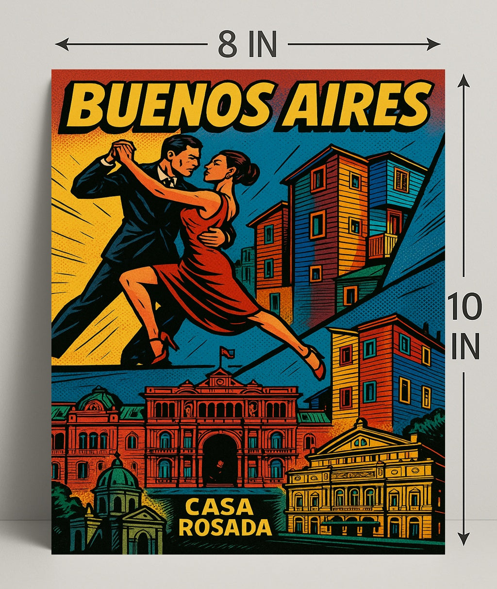 Buenos Aires A Vibrant Tango and Architectural Delight Poster PosterGoat