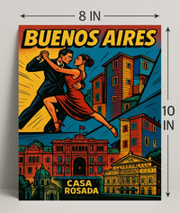 Buenos Aires A Vibrant Tango and Architectural Delight Poster PosterGoat