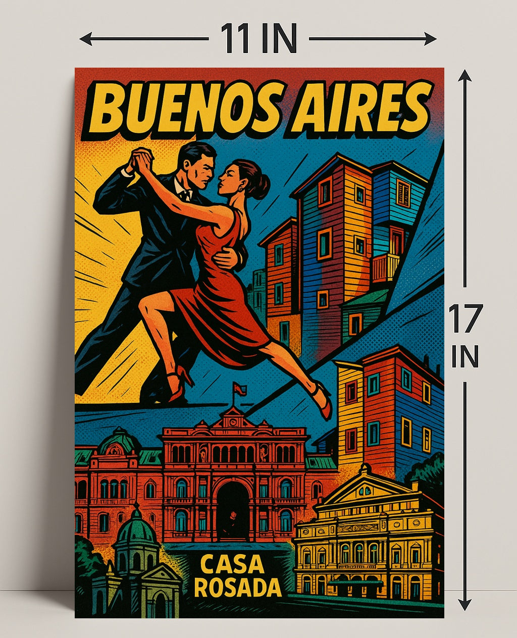 Buenos Aires A Vibrant Tango and Architectural Delight Poster PosterGoat