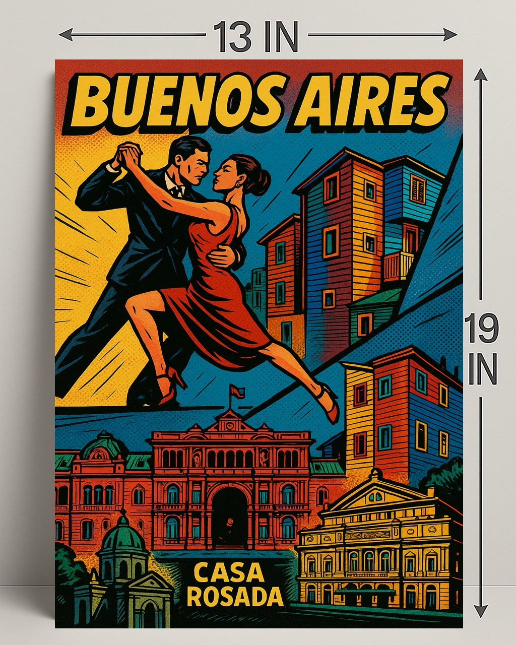 Buenos Aires A Vibrant Tango and Architectural Delight Poster PosterGoat