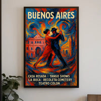 Buenos Aires Cultural Highlights Poster PosterGoat