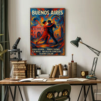 Buenos Aires Cultural Highlights Poster PosterGoat