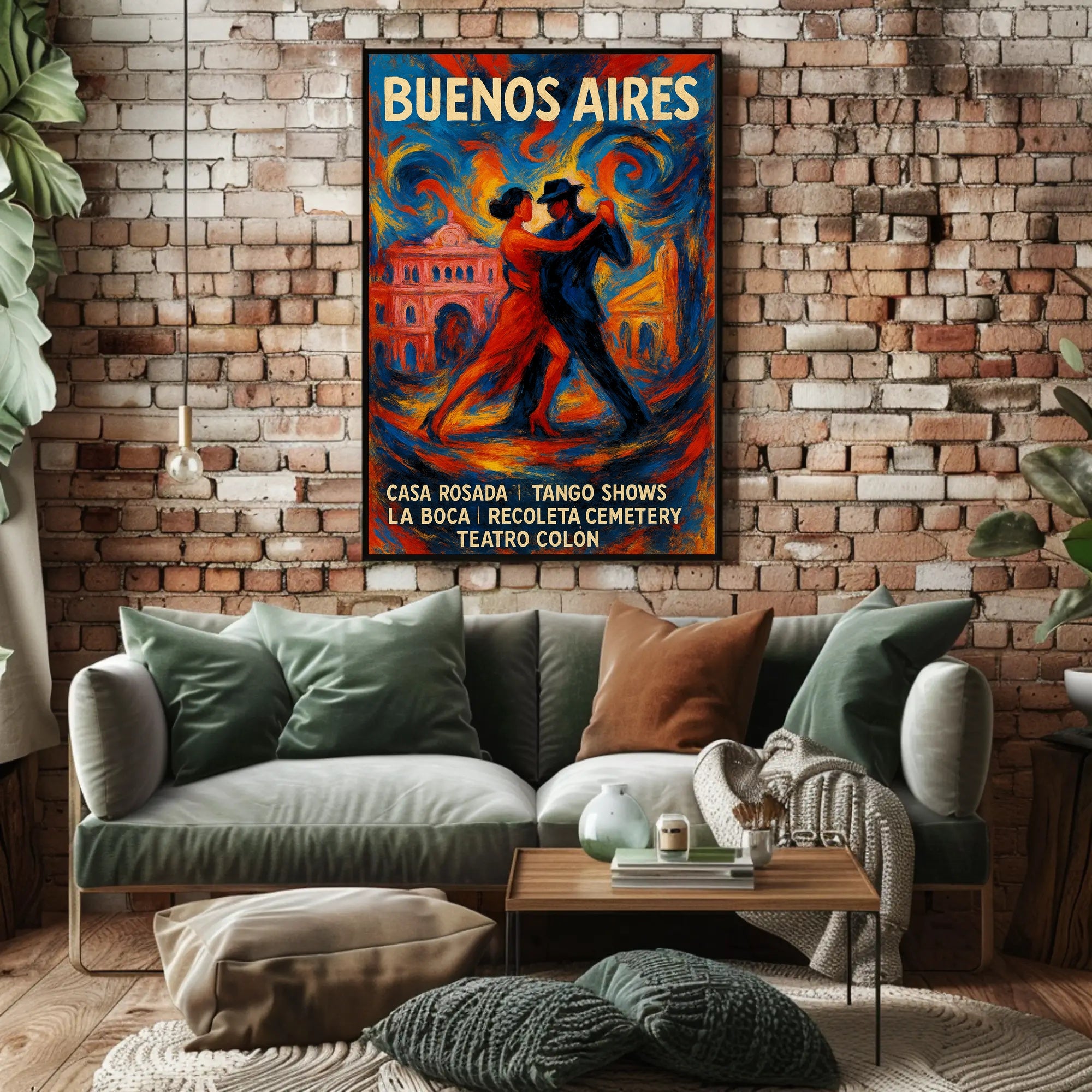 Buenos Aires Cultural Highlights Poster PosterGoat