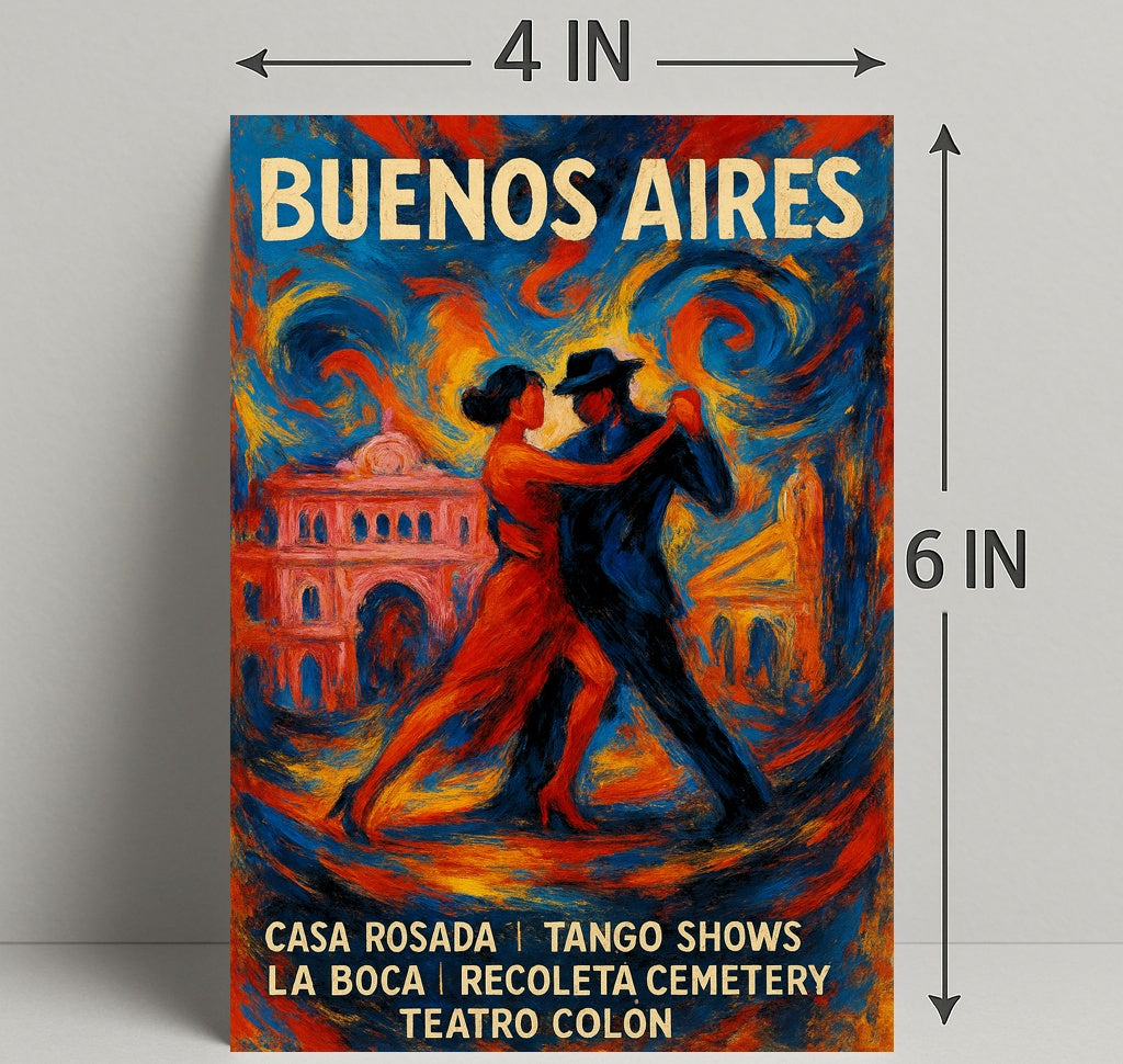 Buenos Aires Cultural Highlights Poster PosterGoat