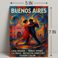 Buenos Aires Cultural Highlights Poster PosterGoat