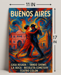Buenos Aires Cultural Highlights Poster PosterGoat