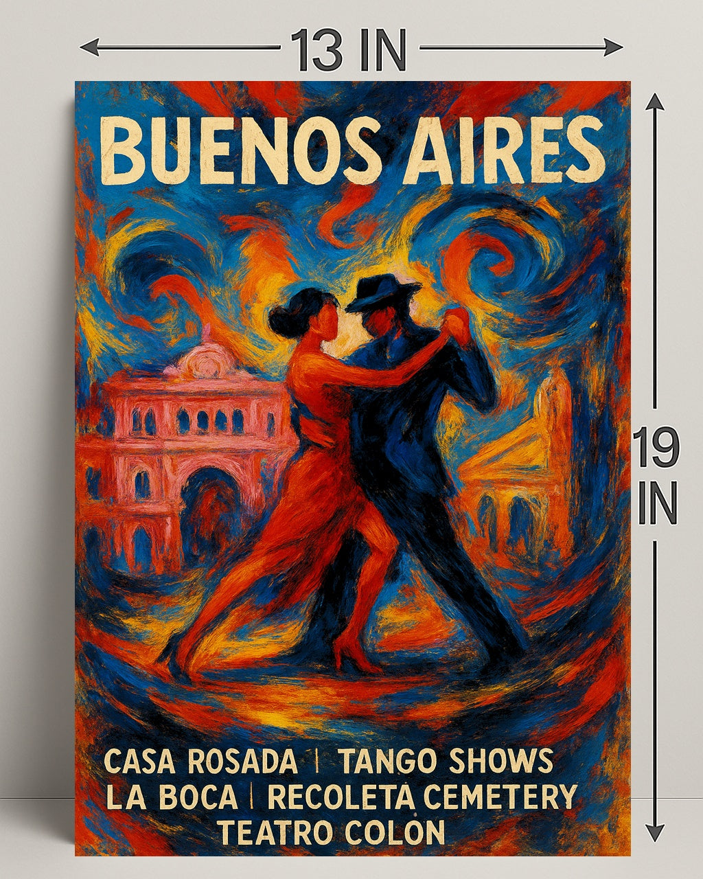 Buenos Aires Cultural Highlights Poster PosterGoat
