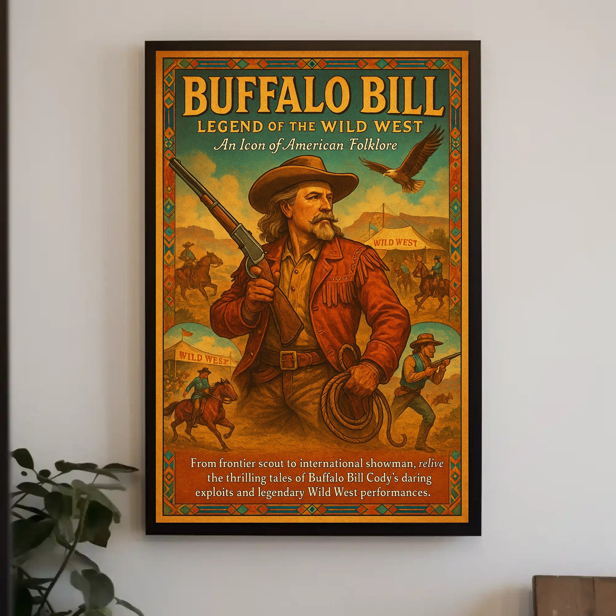 Buffalo Bill Legend Of The Wild West Poster PosterGoat