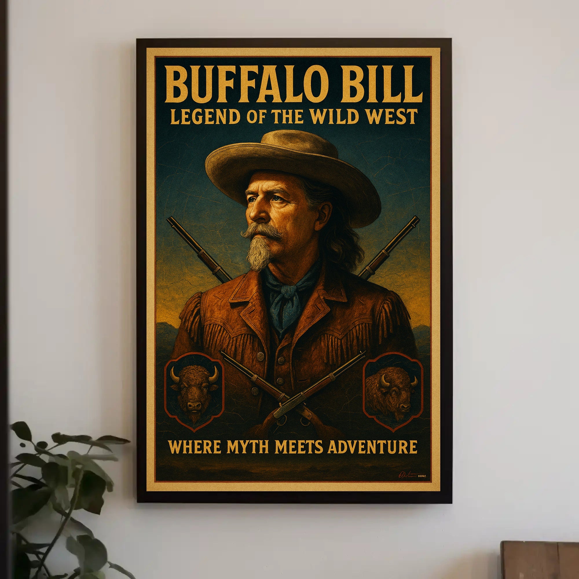 Buffalo Bill Legend Of The Wild West Poster PosterGoat