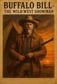 Buffalo Bill Wild West Adventure Poster Wall Art PosterGoat