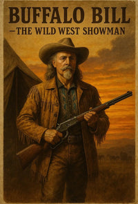 Buffalo Bill Wild West Showman Heritage Poster Print PosterGoat