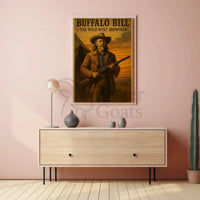 Buffalo Bill Wild West Showman Heritage Poster Print PosterGoat