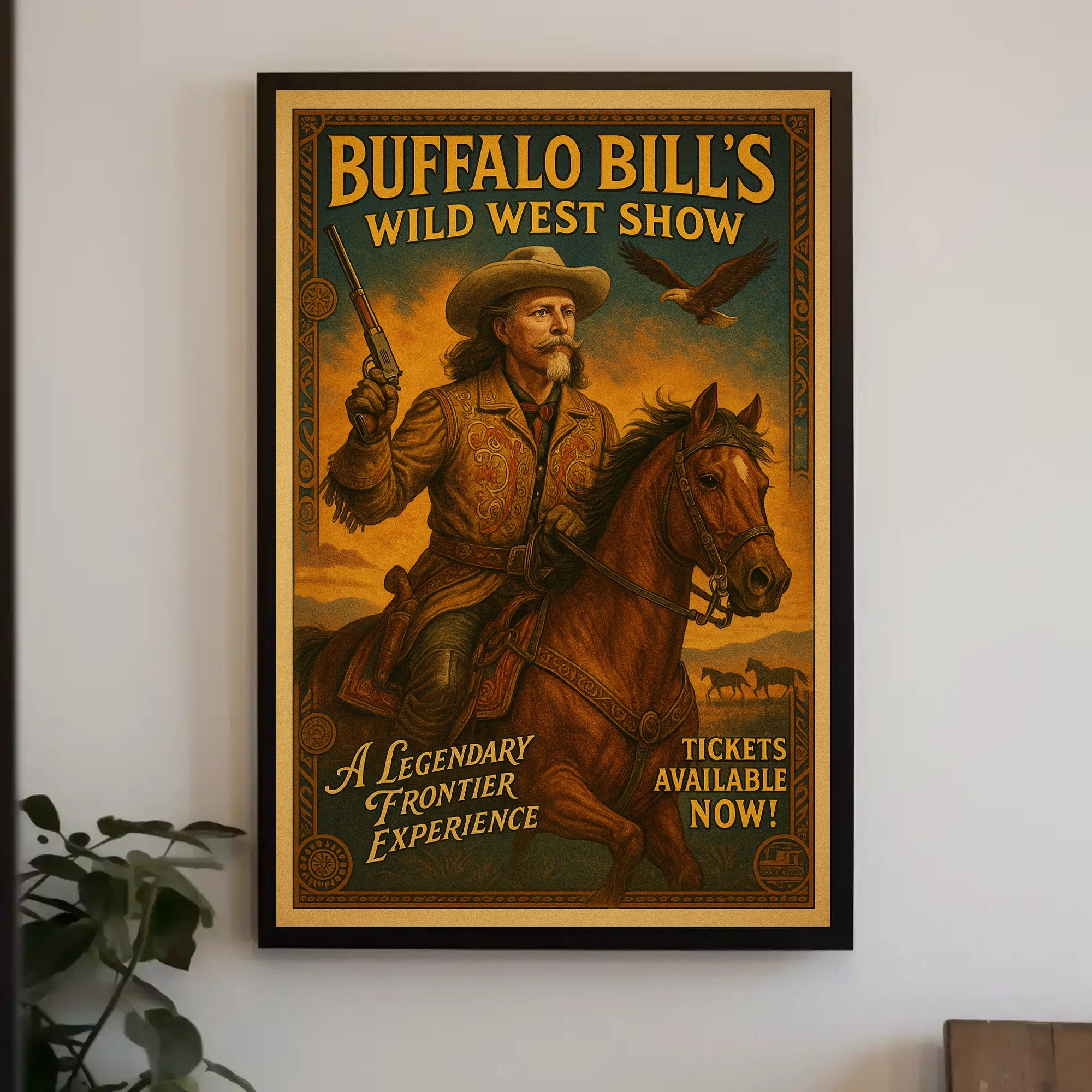 Buffalo BillS Wild West Show Poster PosterGoat
