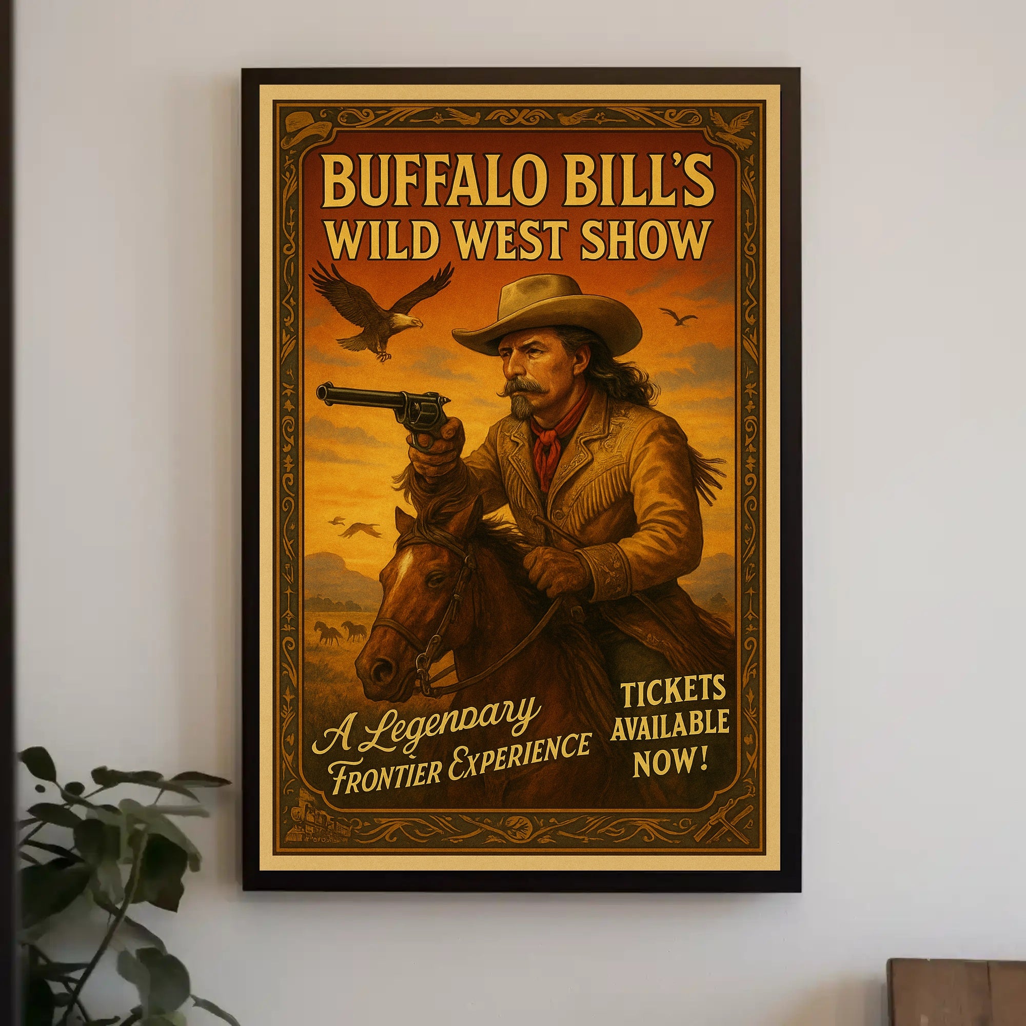 Buffalo BillS Wild West Show Poster PosterGoat