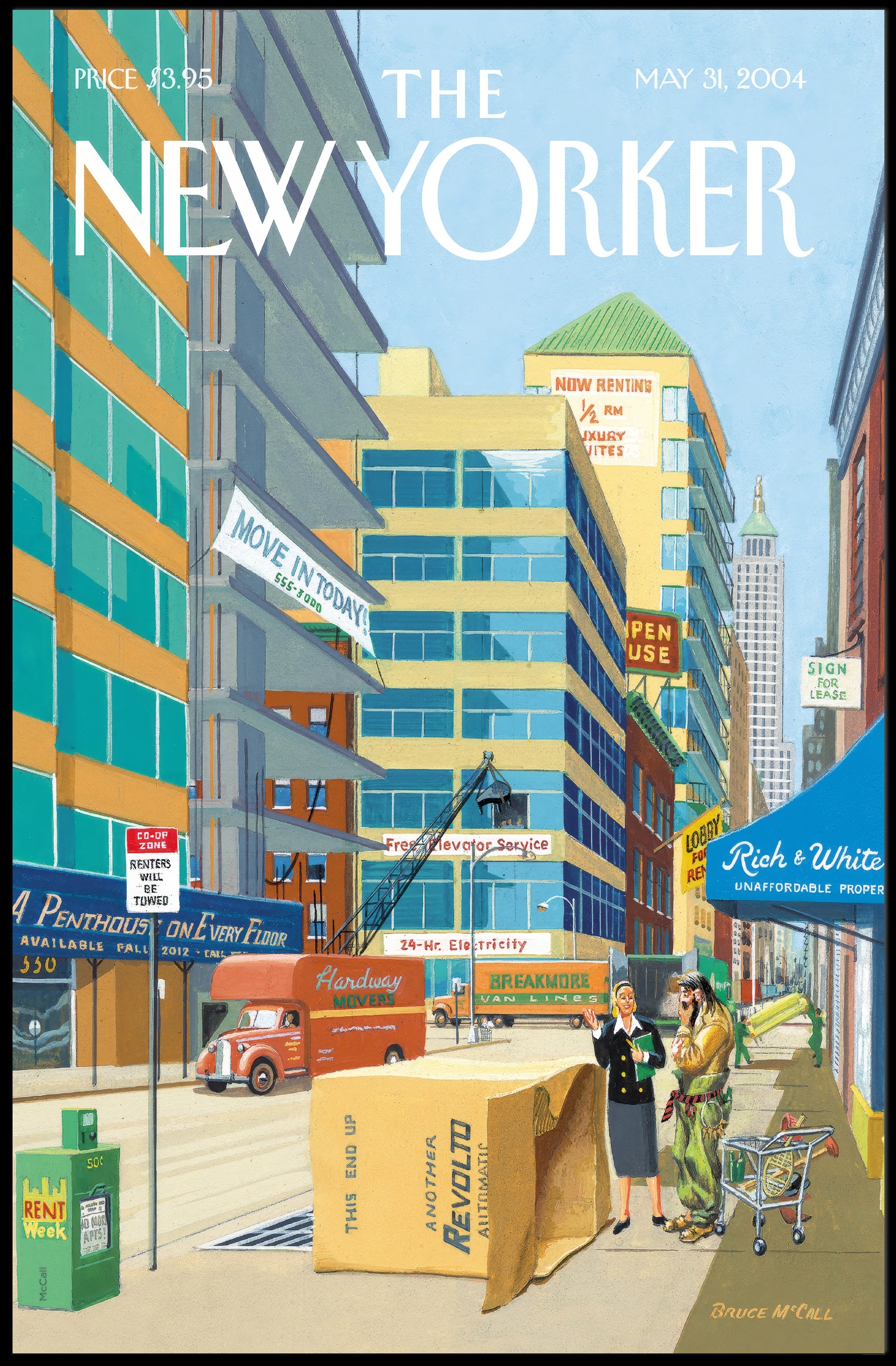 Bustling New York City Urban Scene - Travel Poster PosterGoat
