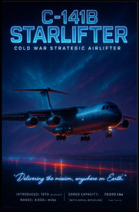 C-141B Starlifter Poster PosterGoat