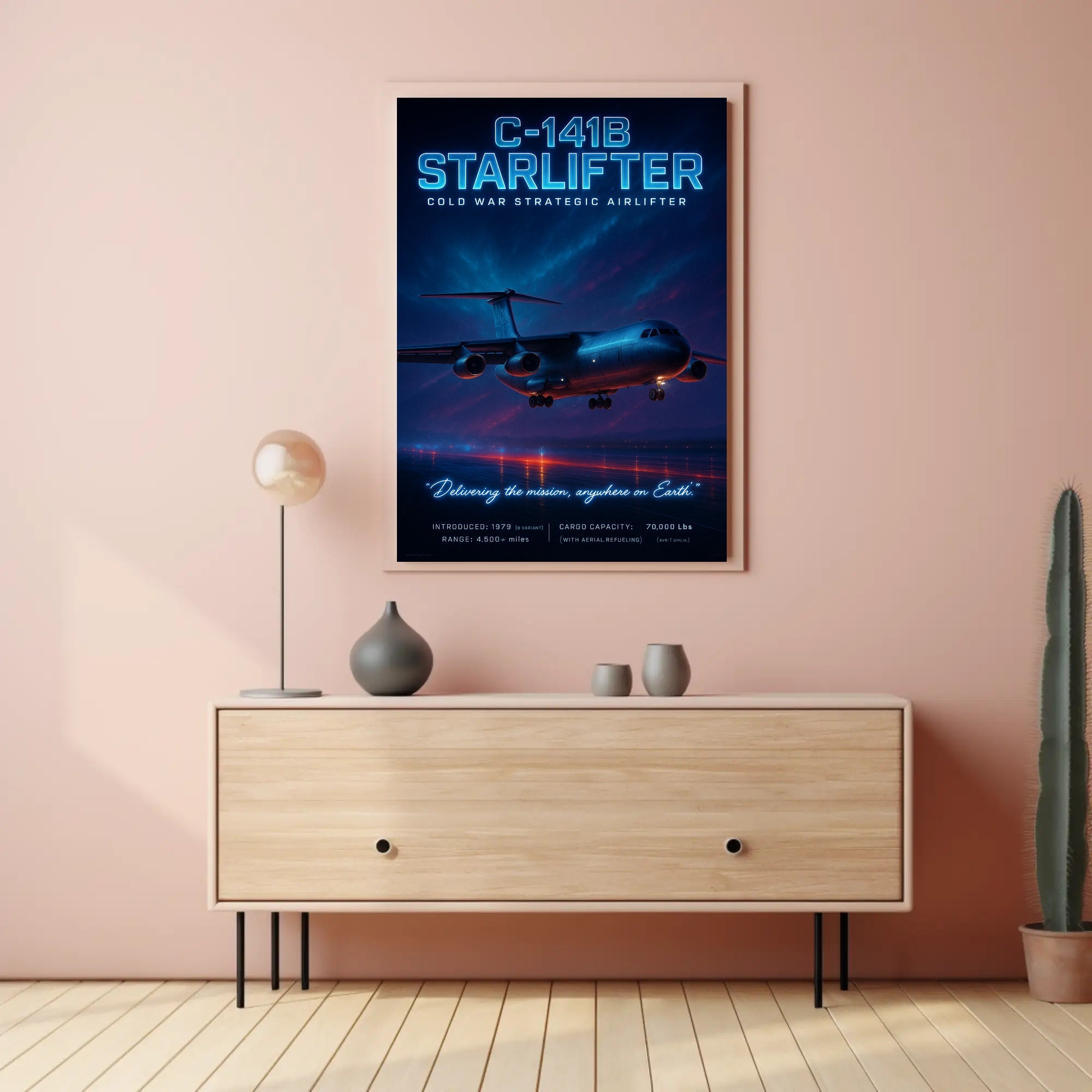 C-141B Starlifter Poster PosterGoat