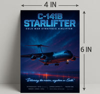 C-141B Starlifter Poster PosterGoat