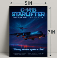 C-141B Starlifter Poster PosterGoat