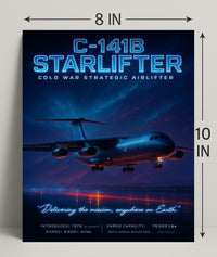 C-141B Starlifter Poster PosterGoat