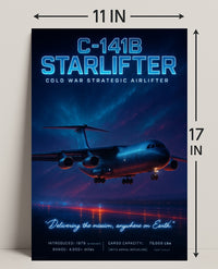C-141B Starlifter Poster PosterGoat