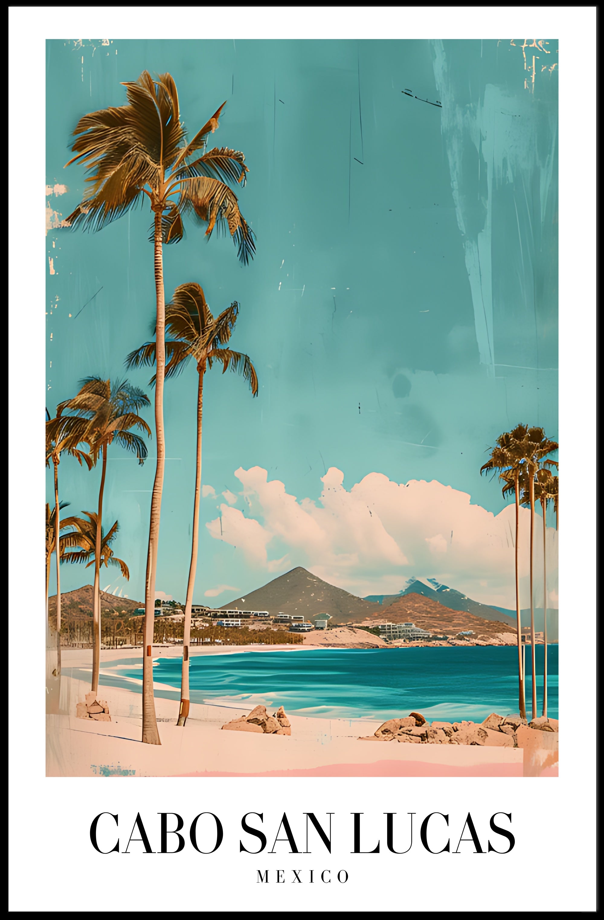 Cabo San Lucas Scenic Travel Poster PosterGoat