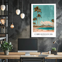 Cabo San Lucas Scenic Travel Poster PosterGoat