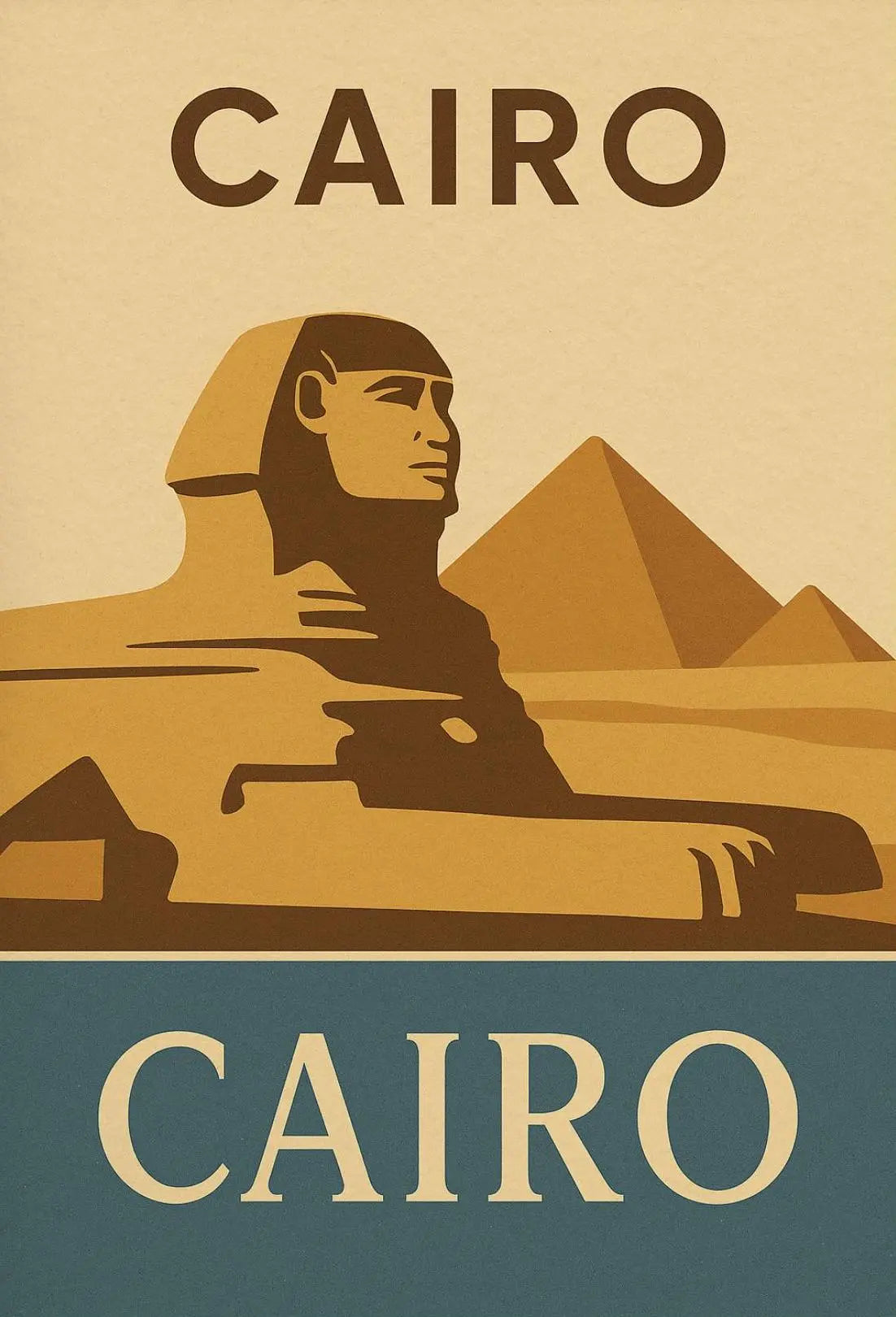 Cairo Travel Poster PosterGoat