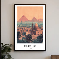 Cairo's Enchanting Blend: Vintage Travel Poster PosterGoat