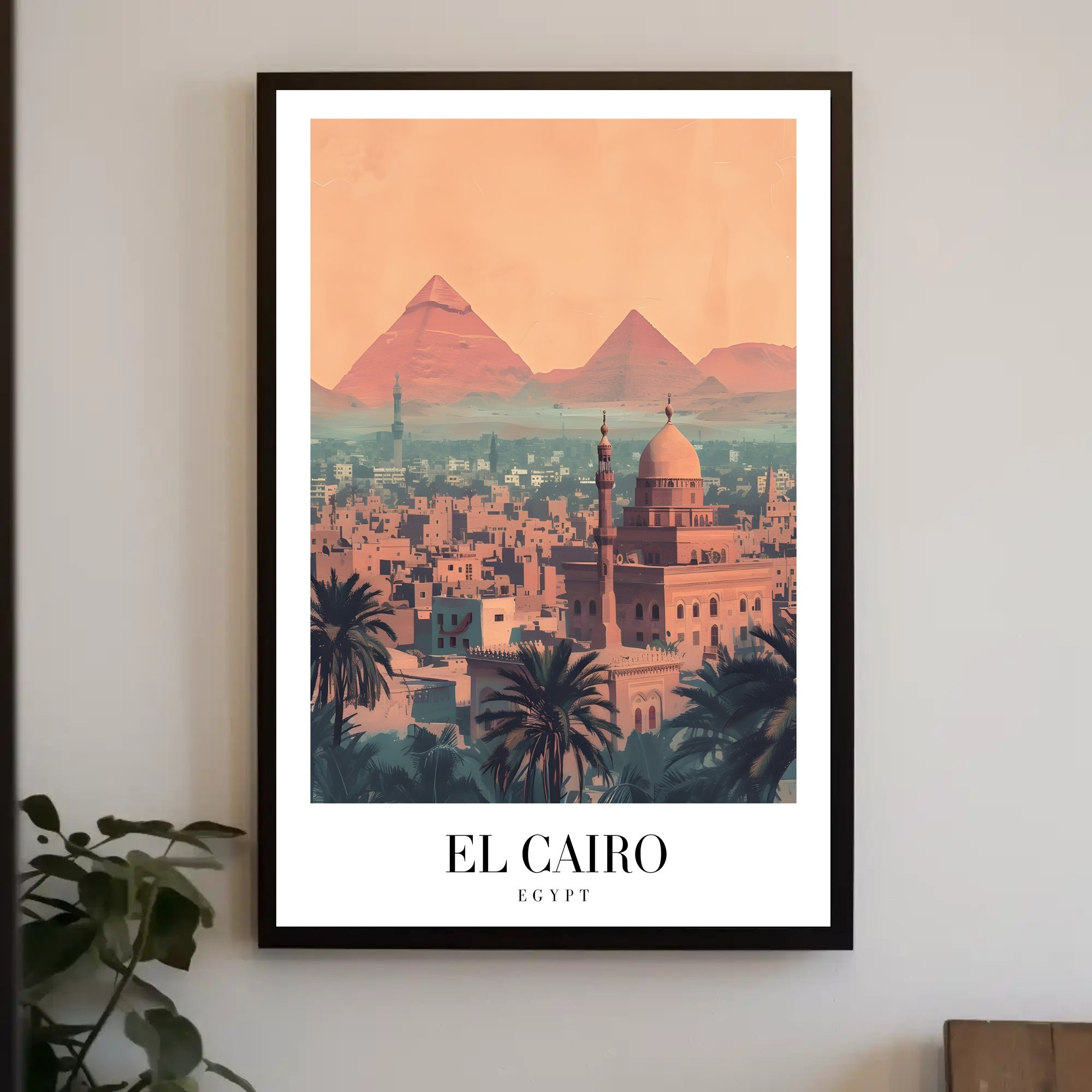 Cairo's Enchanting Blend: Vintage Travel Poster PosterGoat