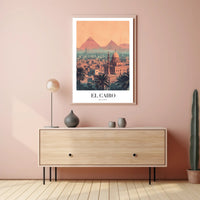 Cairo's Enchanting Blend: Vintage Travel Poster PosterGoat