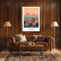 Cairo's Enchanting Blend: Vintage Travel Poster PosterGoat