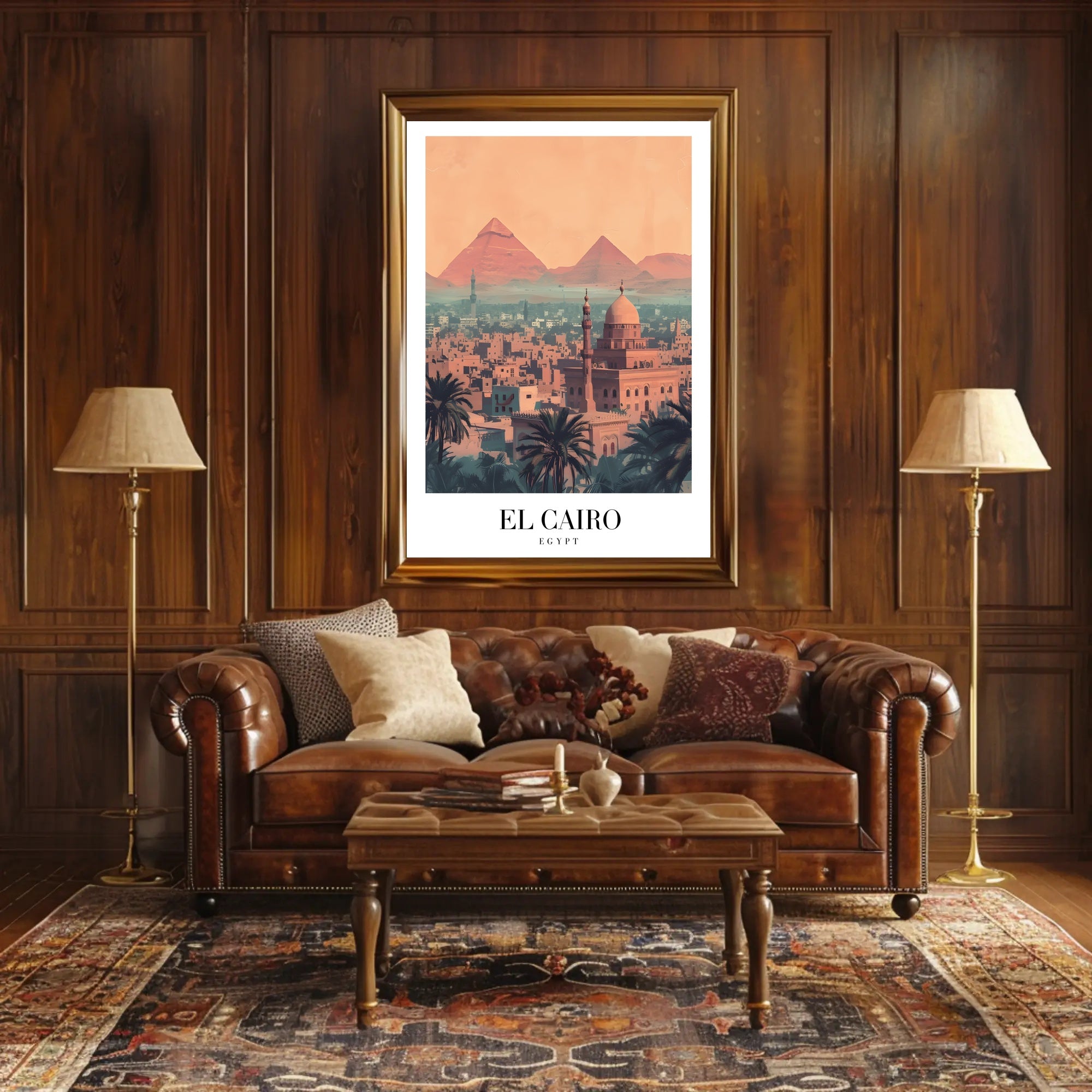 Cairo's Enchanting Blend: Vintage Travel Poster PosterGoat