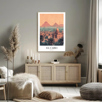 Cairo's Enchanting Blend: Vintage Travel Poster PosterGoat