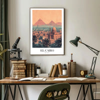 Cairo's Enchanting Blend: Vintage Travel Poster PosterGoat