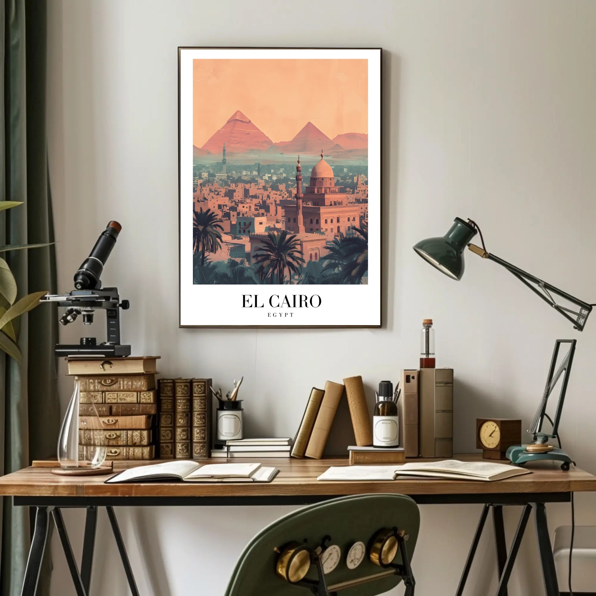 Cairo's Enchanting Blend: Vintage Travel Poster PosterGoat